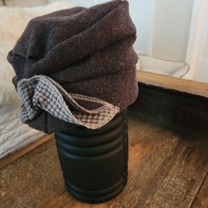 Unique 20's Style Brown Wool Hat